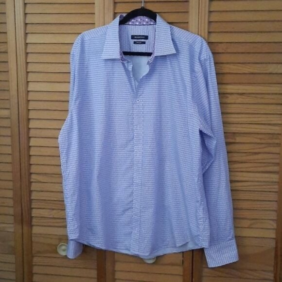 Bugatchi Other - Bugatchi Long Sleeve 100% Cotton Classic Fit Dress Shirt